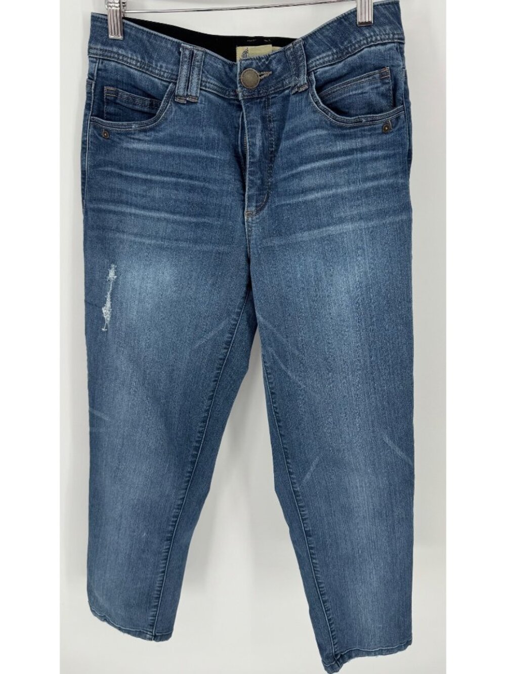 DEMOCRACY Womens Natalie Ab Solution Straight Leg Denim Jean size 8